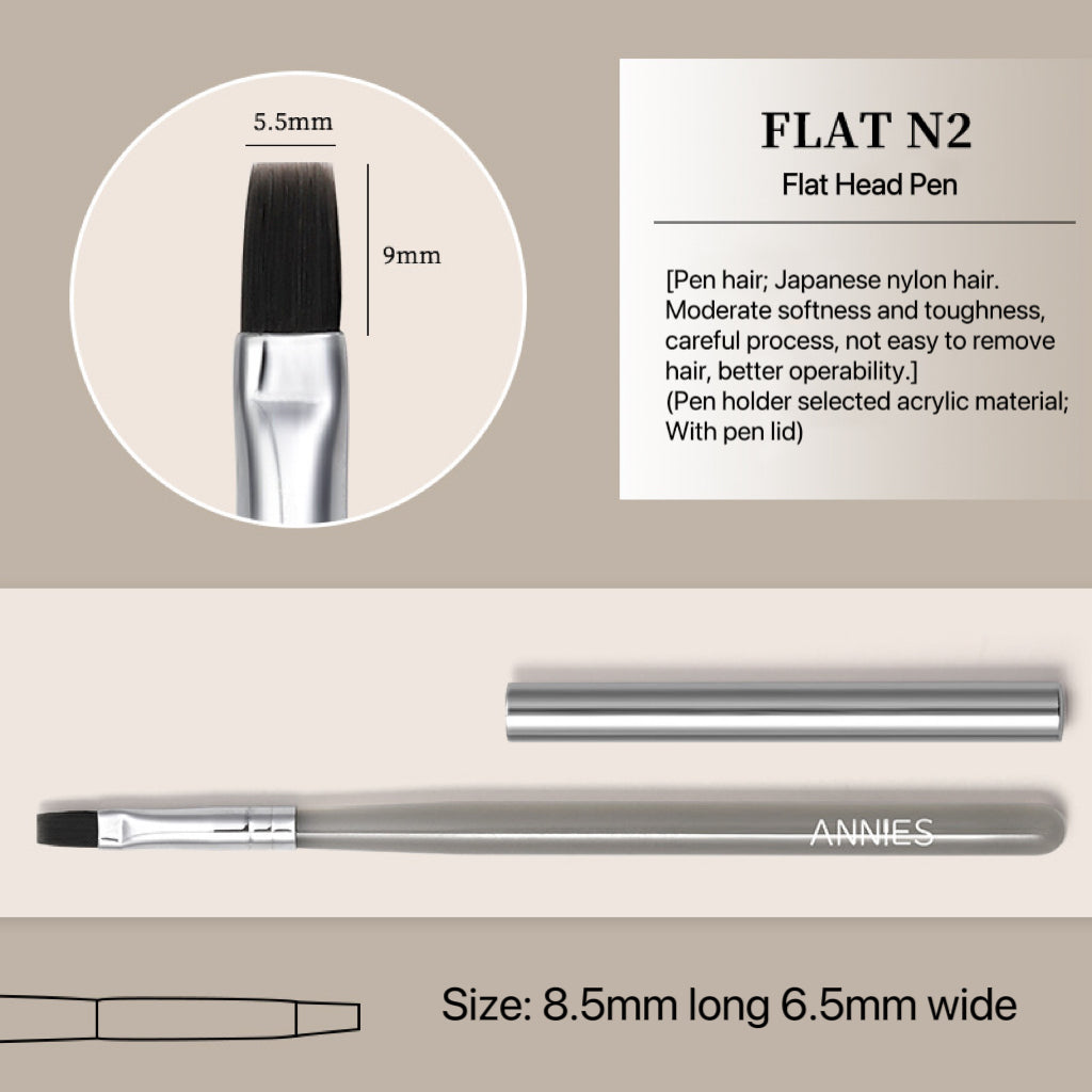 Ice Black Penholder Practical Nail Art Pen 1Pcs