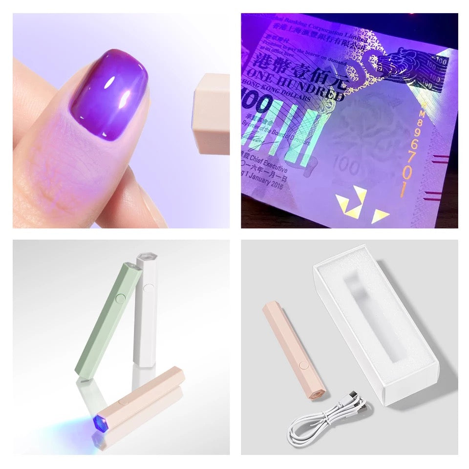 Portable Mini UV LED Nail Lamp USB