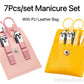 7Pcs/set Stainless Steel Manicure Set