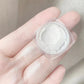 Mirror Moonlight Nail Powder Pearl White Nail Art