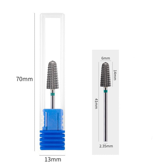 1Pcs High Quality Conical Tungsten Steel Grinding Head Nail Drill Bit