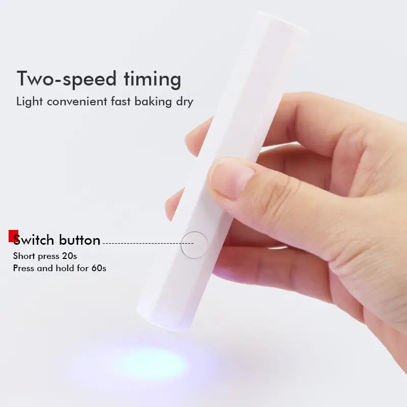 Portable Mini UV LED Nail Lamp USB